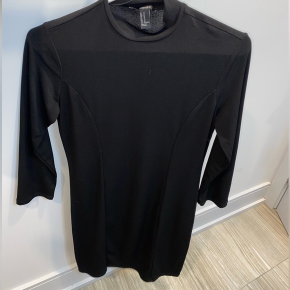 Fitted Black Dress - Picture 1 of 2